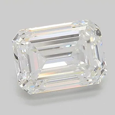 2.08ct D VS1 Very Good Cut Emerald Lab Grown Diamond