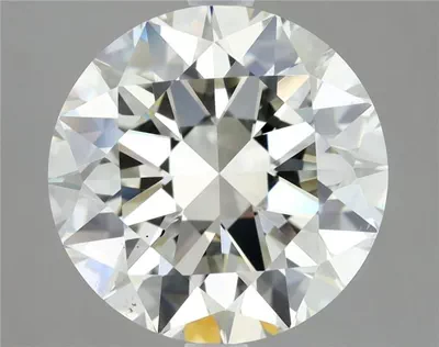 4.01ct K SI1 Excellent Cut Round Diamond
