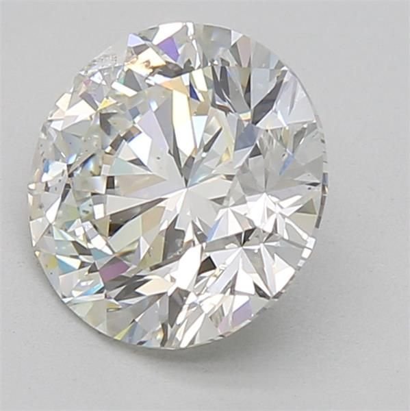 2.51ct H SI2 Rare Carat Ideal Cut Round Diamond