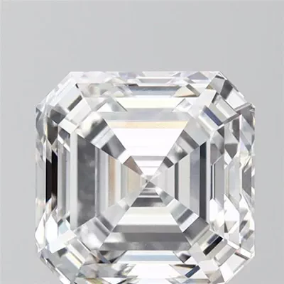 3.02ct E VVS2 Rare Carat Ideal Cut Asscher Lab Grown Diamond
