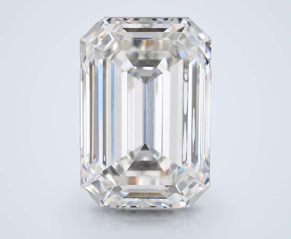 13.18ct G VVS2 Rare Carat Ideal Cut Emerald Lab Grown Diamond