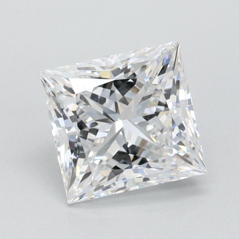 1.17ct D VVS2 Rare Carat Ideal Cut Princess Lab Grown Diamond