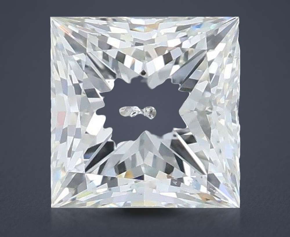 1.55ct G SI2 Rare Carat Ideal Cut Princess Diamond