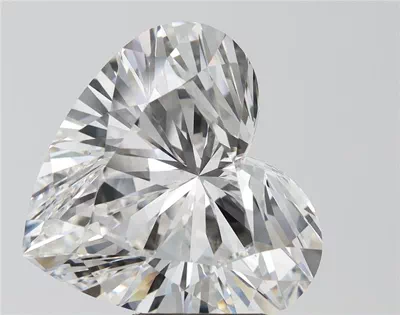 8.09ct F VS1 Rare Carat Ideal Cut Heart Lab Grown Diamond