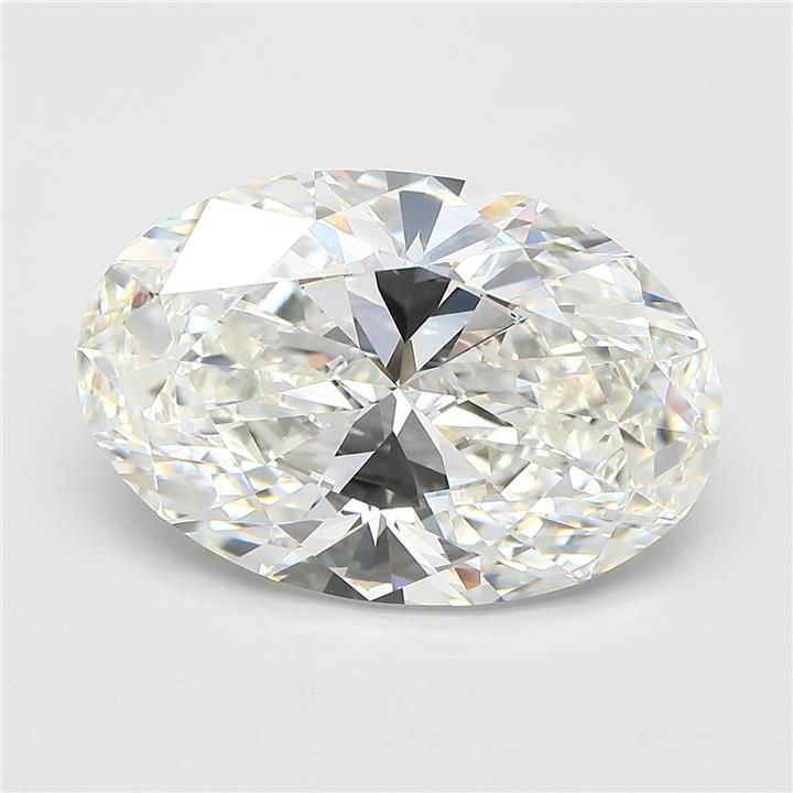 10.01ct F VVS2 Rare Carat Ideal Cut Oval Lab Grown Diamond