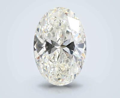 10.01ct F VVS2 Rare Carat Ideal Cut Oval Lab Grown Diamond