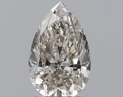 1.01ct I SI2 Rare Carat Ideal Cut Pear Diamond