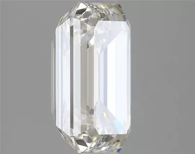 3.13ct H VS1 Rare Carat Ideal Cut Emerald Lab Grown Diamond