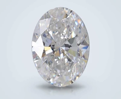 1.00ct D VVS2 Rare Carat Ideal Cut Oval Lab Grown Diamond