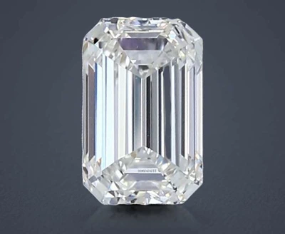 1.01ct I VVS2 Rare Carat Ideal Cut Emerald Diamond