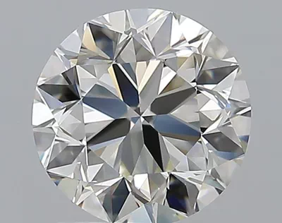 2.01ct K IF Very Good Cut Round Diamond