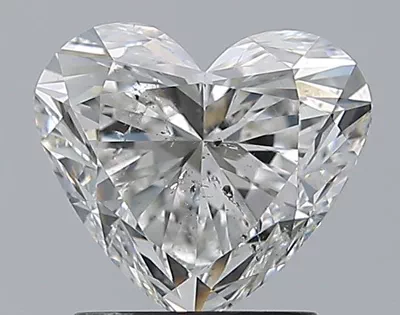 1.70ct H SI2 Rare Carat Ideal Cut Heart Diamond