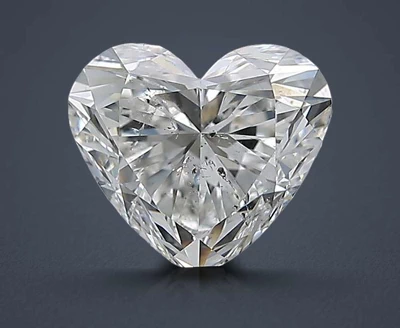 1.70ct H SI2 Rare Carat Ideal Cut Heart Diamond