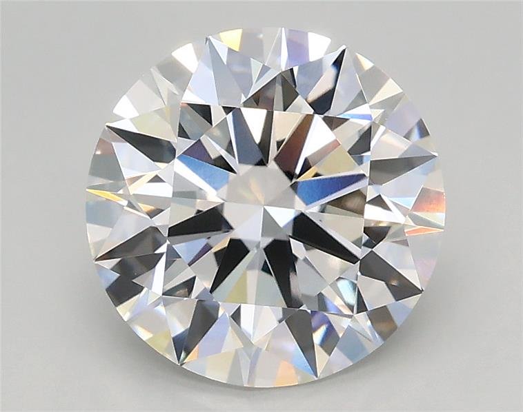 2.51ct E VVS2 Rare Carat Ideal Cut Round Lab Grown Diamond