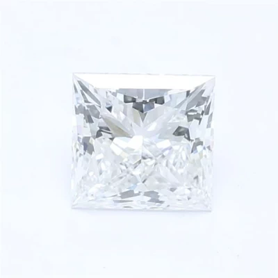 1.06ct E VVS1 Rare Carat Ideal Cut Princess Lab Grown Diamond