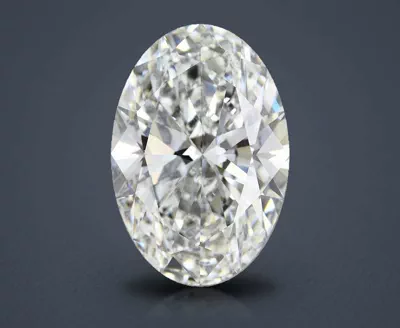 13.08ct F VVS2 Rare Carat Ideal Cut Oval Lab Grown Diamond