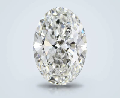 13.08ct F VVS2 Rare Carat Ideal Cut Oval Lab Grown Diamond