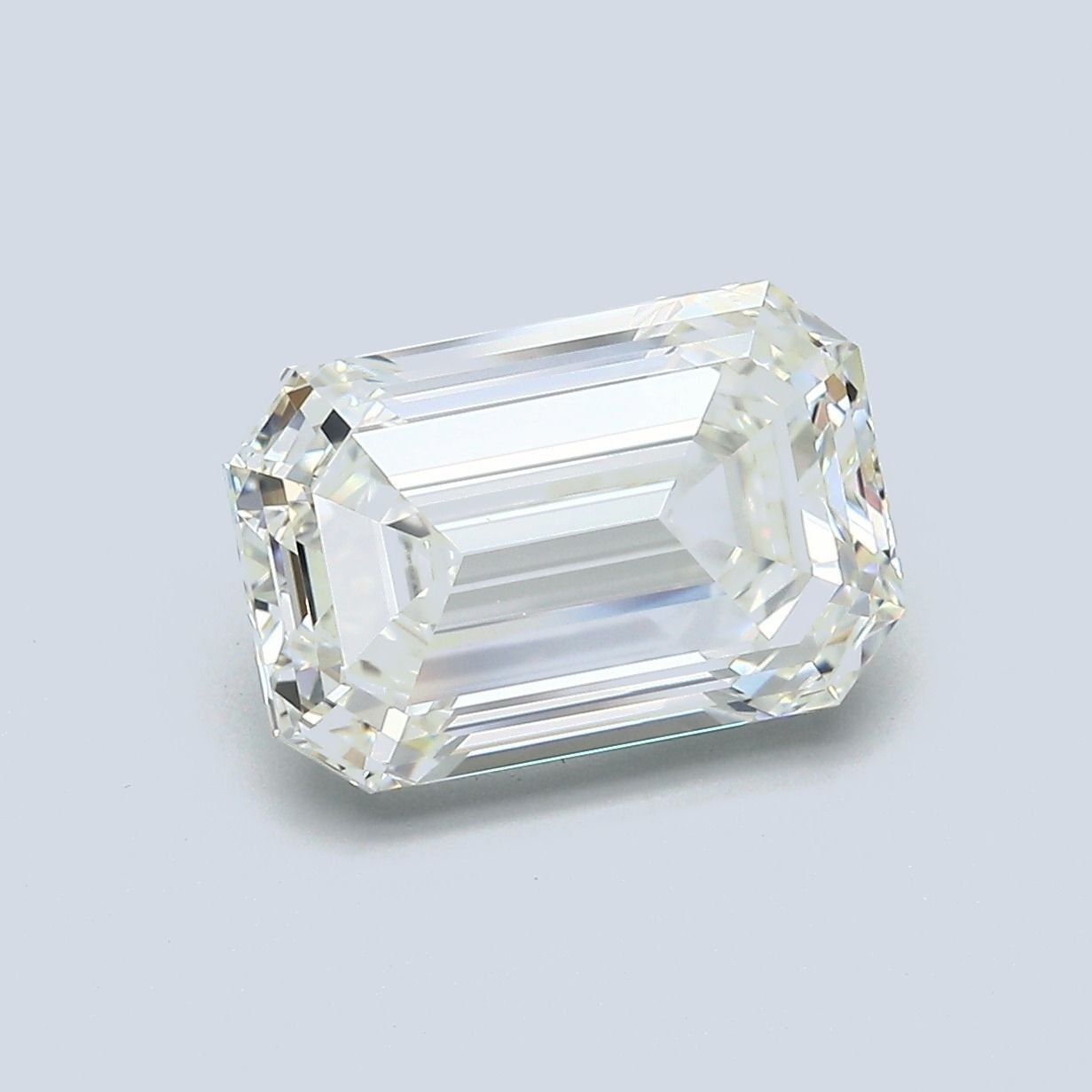 4.12ct J VVS1 Excellent Cut Emerald Diamond