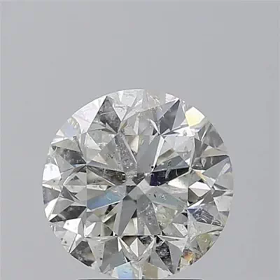 3.01ct H SI2 Very Good Cut Round Diamond