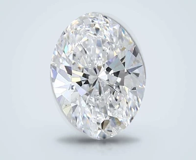 1.51ct D VS1 Rare Carat Ideal Cut Oval Lab Grown Diamond