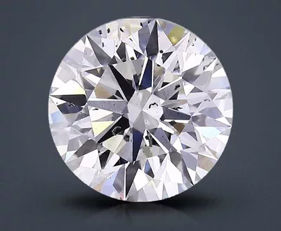 3.41ct G SI1 Rare Carat Ideal Cut Round Lab Grown Diamond