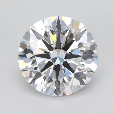 4.53ct D VVS1 Rare Carat Ideal Cut Round Lab Grown Diamond
