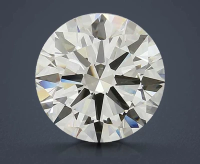 3.51ct I VVS2 Rare Carat Ideal Cut Round Diamond