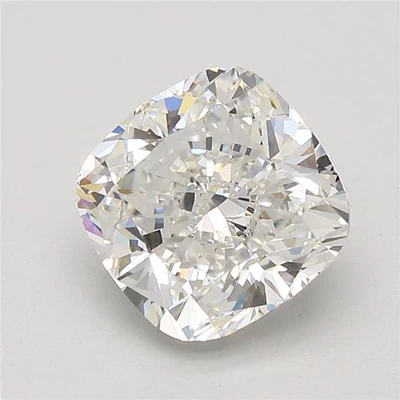 3.01ct H VS2 Excellent Cut Cushion Diamond