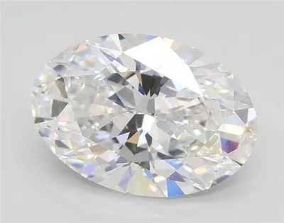 2.04ct D VVS2 Rare Carat Ideal Cut Oval Lab Grown Diamond