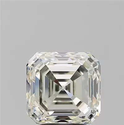 4.05ct I VVS1 Very Good Cut Asscher Diamond