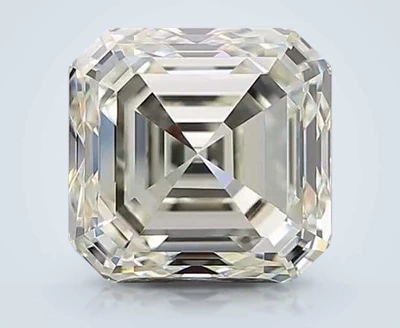 4.05ct I VVS1 Very Good Cut Asscher Diamond
