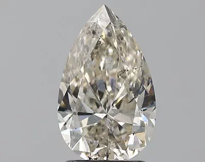 2.01ct I SI2 Rare Carat Ideal Cut Pear Diamond