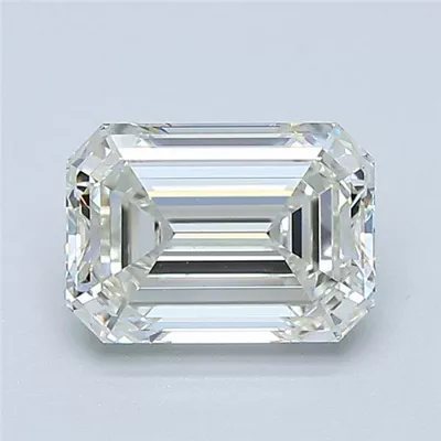 1.40ct J VVS2 Rare Carat Ideal Cut Emerald Diamond