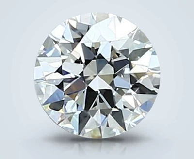 0.50ct I VVS2 Rare Carat Ideal Cut Round Diamond