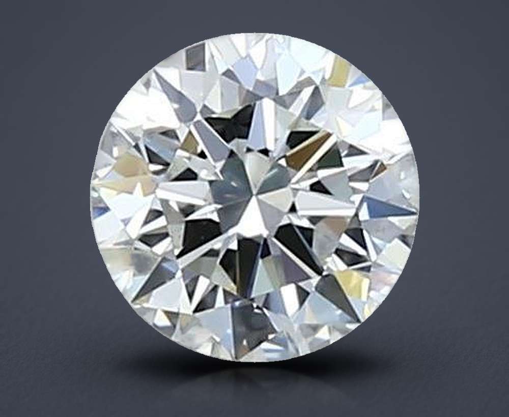 0.56ct K VVS1 Rare Carat Ideal Cut Round Diamond