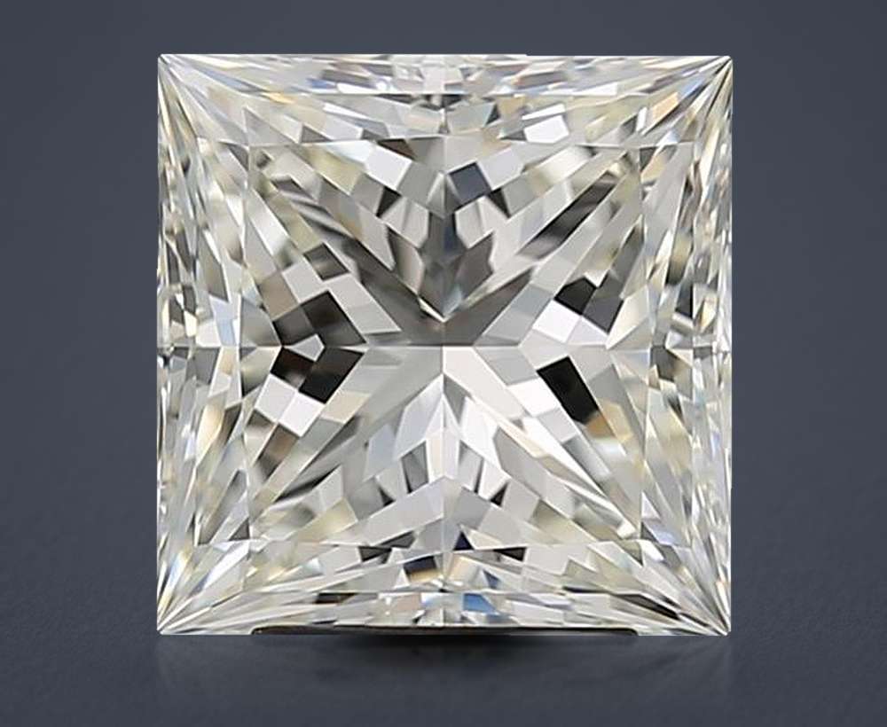 4.01ct I VVS1 Rare Carat Ideal Cut Princess Diamond