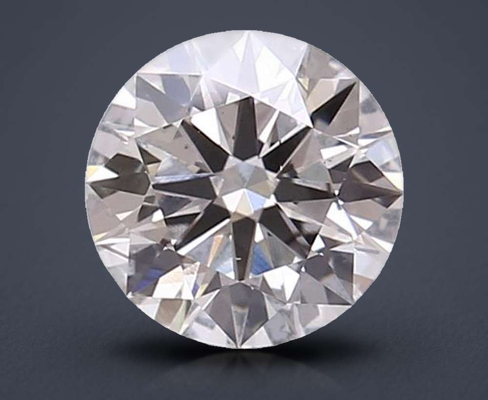 1.54ct H VS2 Rare Carat Ideal Cut Round Lab Grown Diamond