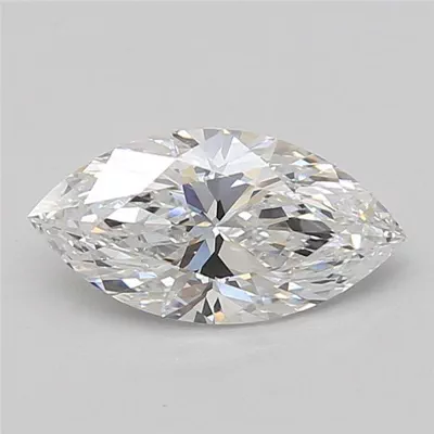 1.58ct D VVS2 Rare Carat Ideal Cut Marquise Lab Grown Diamond