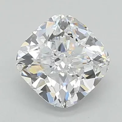 2.02ct D VVS1 Rare Carat Ideal Cut Cushion Lab Grown Diamond