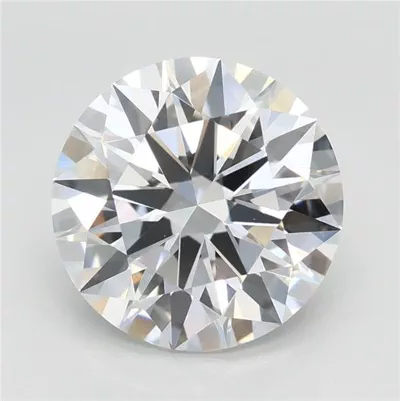 3.07ct E VS1 Rare Carat Ideal Cut Round Lab Grown Diamond