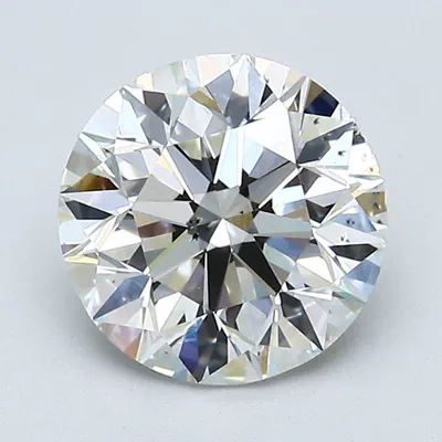 2.00ct J SI1 Excellent Cut Round Diamond