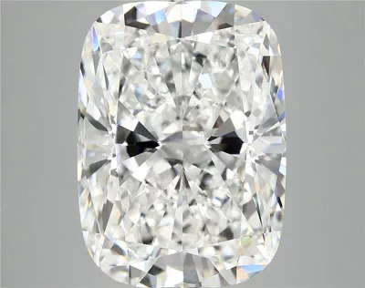 9.91ct F VVS2 Rare Carat Ideal Cut Cushion Lab Grown Diamond