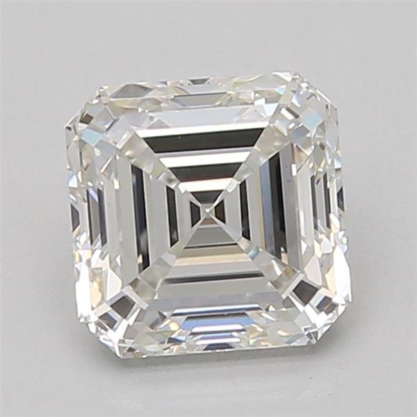 2.02ct F VVS2 Rare Carat Ideal Cut Asscher Lab Grown Diamond