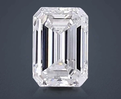 1.01ct G SI1 Very Good Cut Emerald Lab Grown Diamond