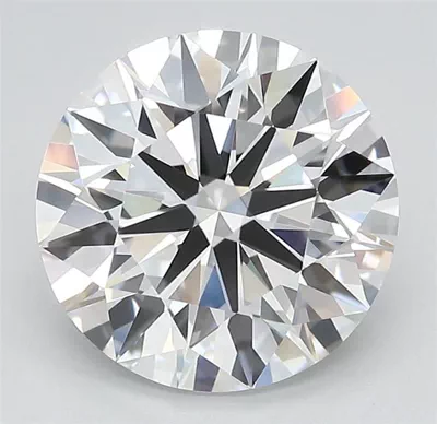 3.52ct D IF Rare Carat Ideal Cut Round Lab Grown Diamond