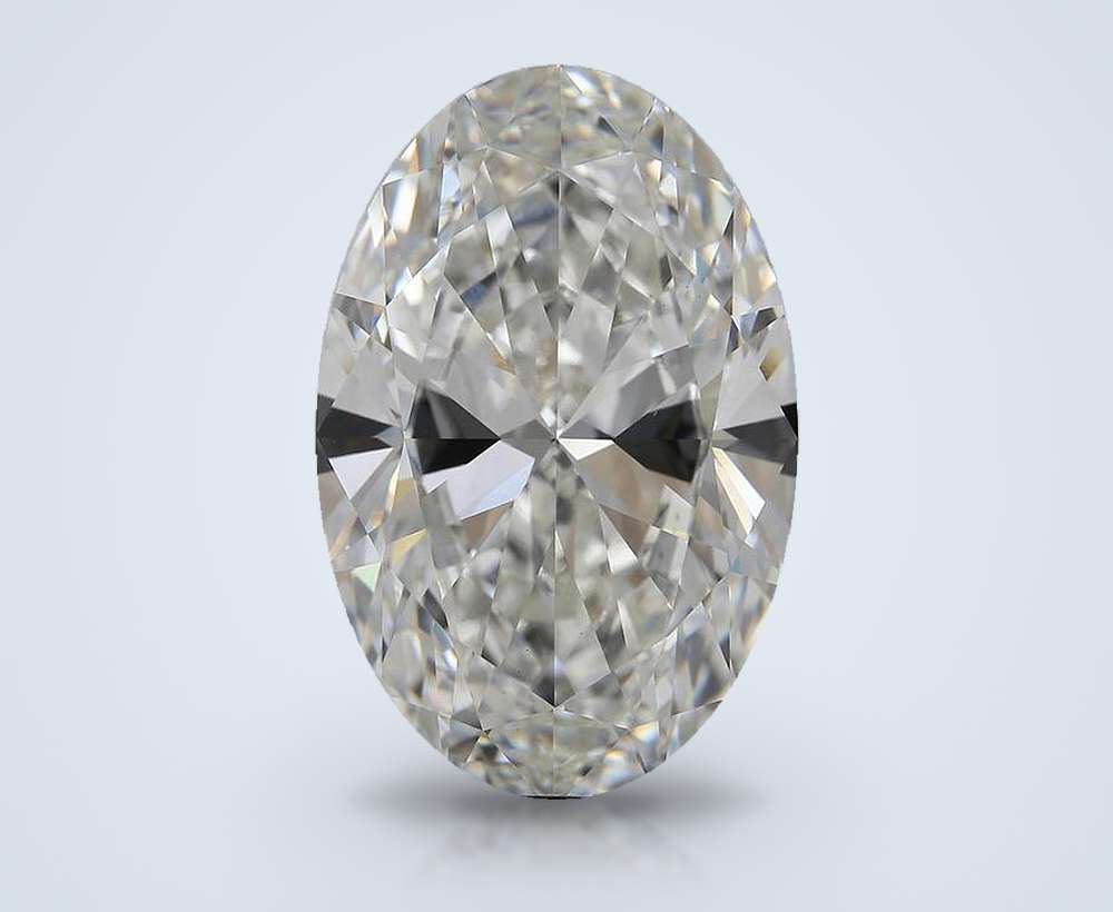 15.06ct F VS1 Rare Carat Ideal Cut Oval Lab Grown Diamond