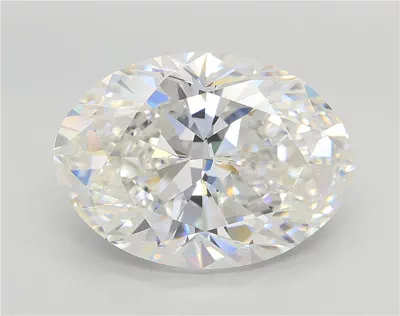 10.05ct F VVS2 Very Good Cut Oval Lab Grown Diamond