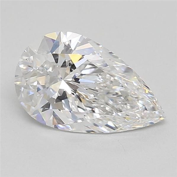 1.10ct D VS1 Rare Carat Ideal Cut Pear Lab Grown Diamond