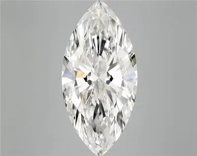 6.04ct F VS1 Rare Carat Ideal Cut Marquise Lab Grown Diamond