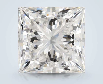 6.09ct G VS1 Rare Carat Ideal Cut Princess Lab Grown Diamond